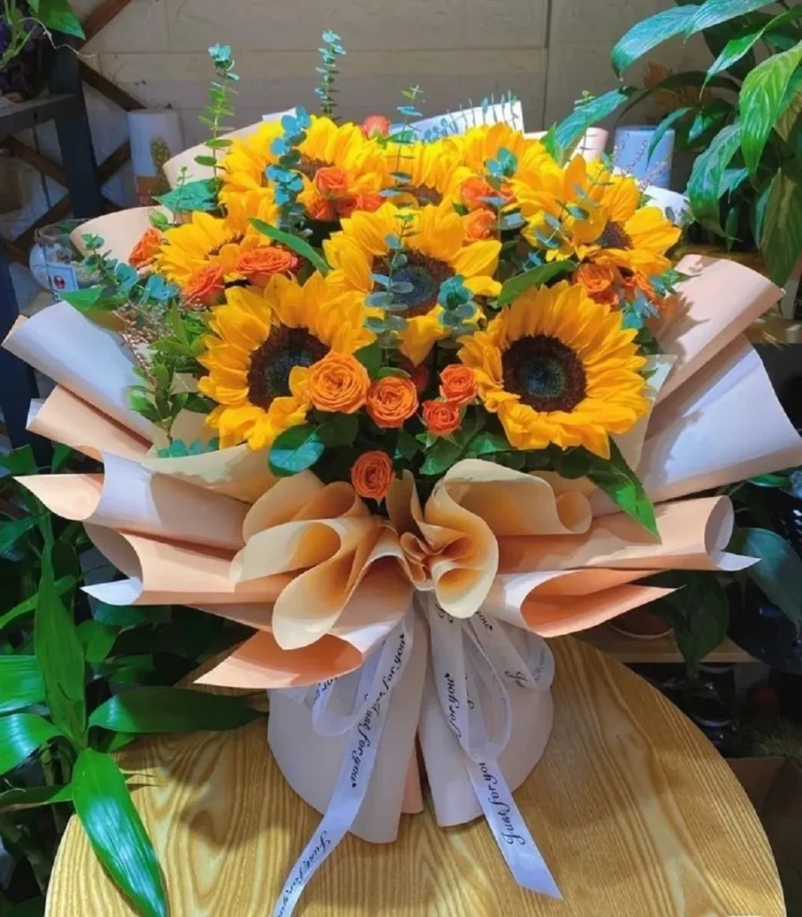 bo hoa 7 bong huong duong