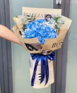 bo hoa cam tu cau 1 bong xanh 3