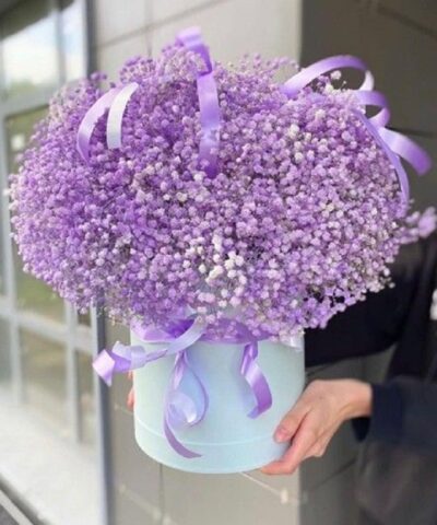 Đặt mua hoa sinh nhật màu tím - đa dạng kiểu dáng bó hoa, giỏ hoa đẹp