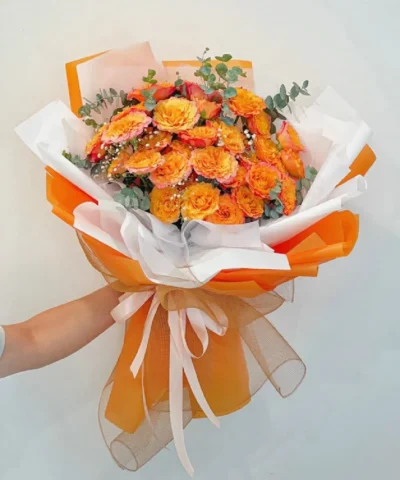 Bó hoa hồng tặng lễ tốt nghiệp