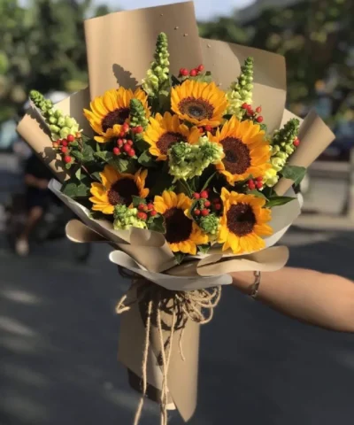 hoa chúc mừng tốt nghiệp