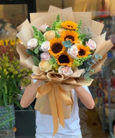 hoa chúc mừng tốt nghiệp đại học